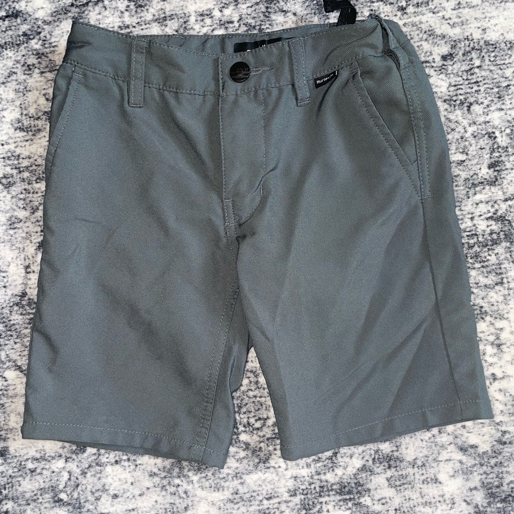 Gray Boys Hurley Golf Shorts